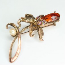 brosa in stil art nouveau. Statele Unite cca 1950 brosa in stil art nouveau. Statele Unite cca 1950